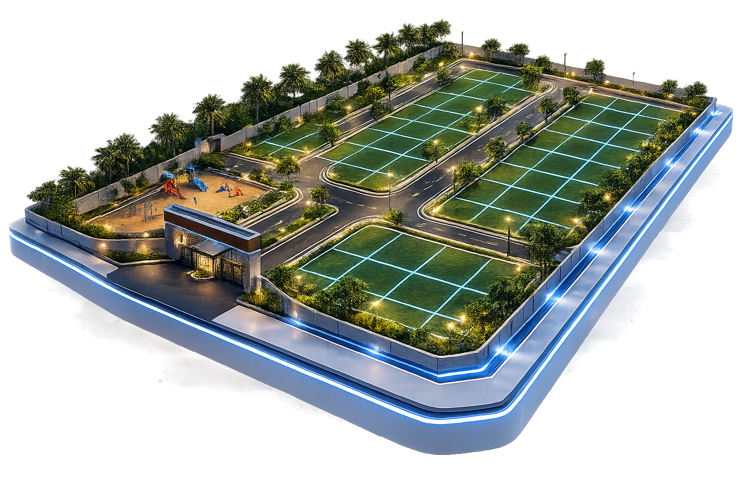 Premium plotted development